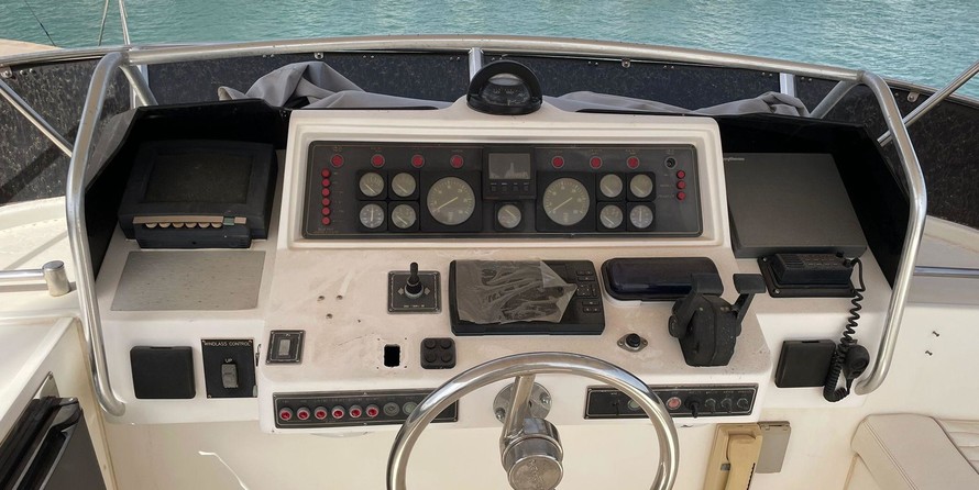 Palmer Johnson cockpit motor yacht