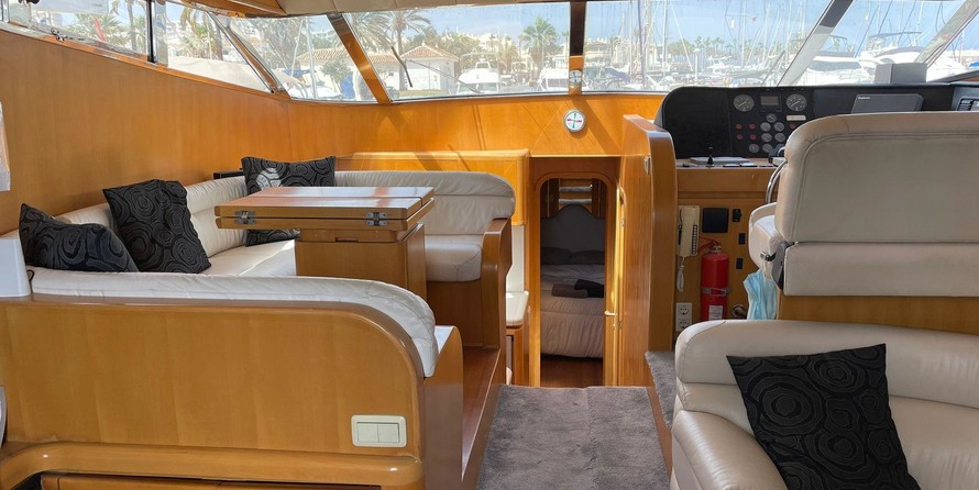 Palmer Johnson cockpit motor yacht