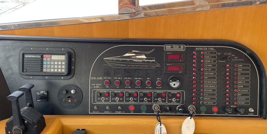 Palmer Johnson cockpit motor yacht