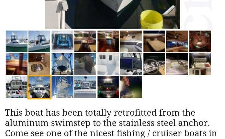 Mariner 34 sport fisher