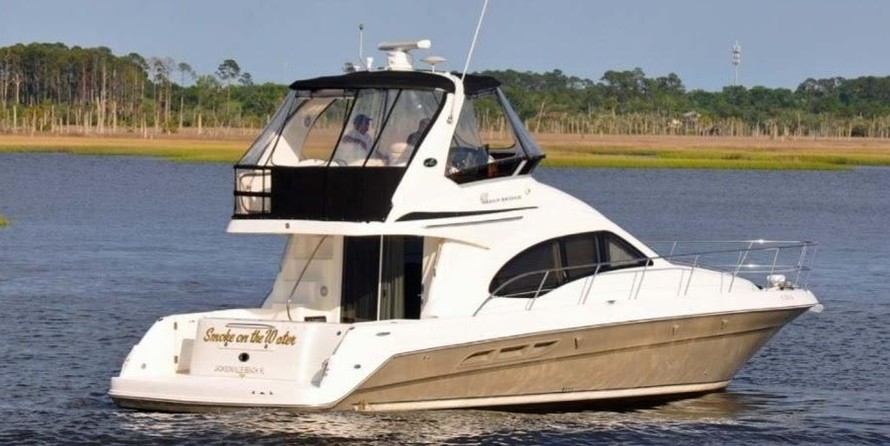 Sea ray 420 sedan bridge