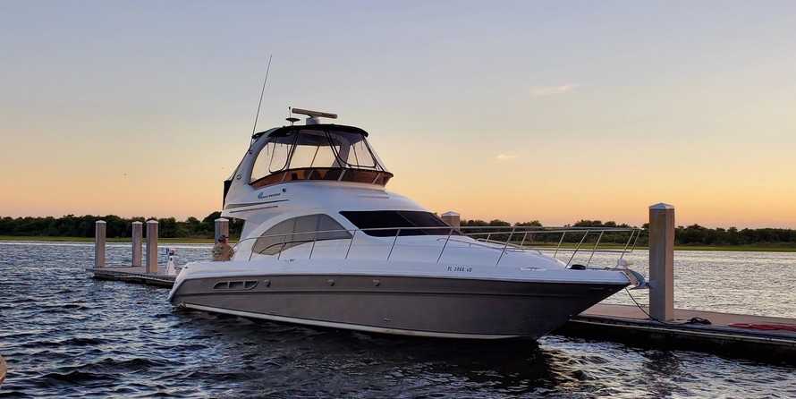 Sea ray 420 sedan bridge