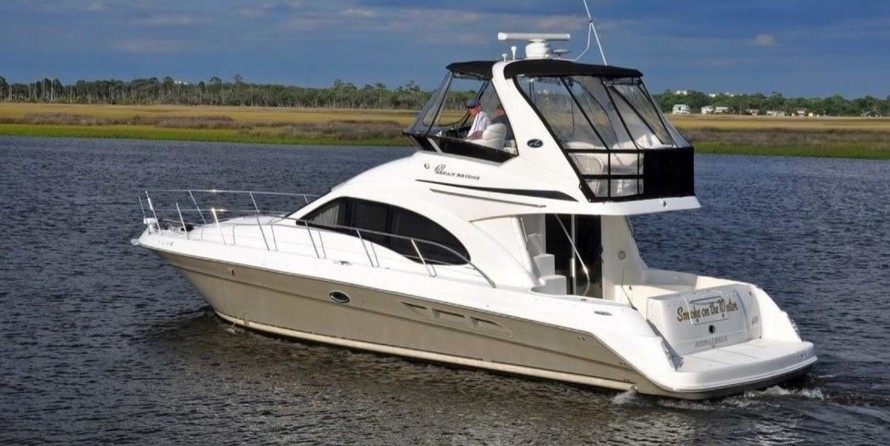 Sea ray 420 sedan bridge