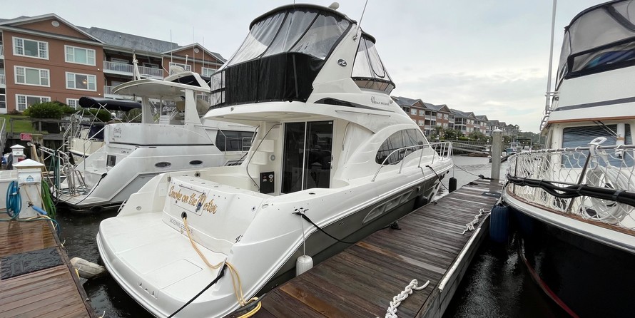 Sea ray 420 sedan bridge