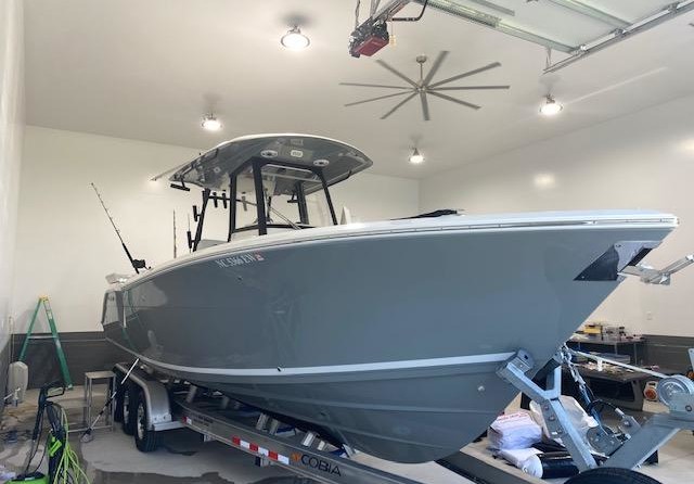 Cobia 217 center console