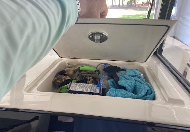 Cobia 217 center console