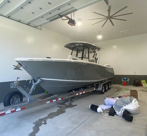 Cobia 217 center console