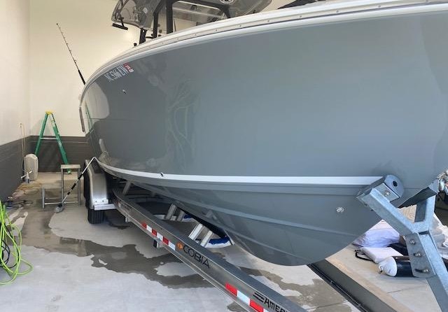 Cobia 217 center console