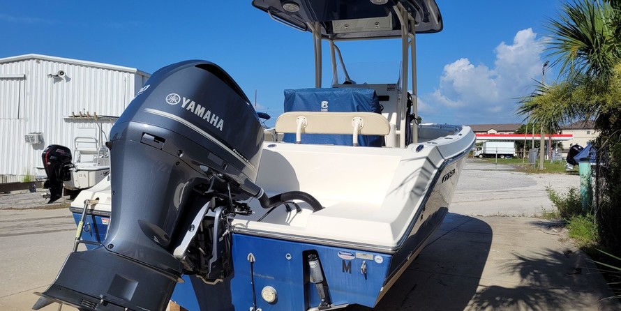 Cobia 217 center console