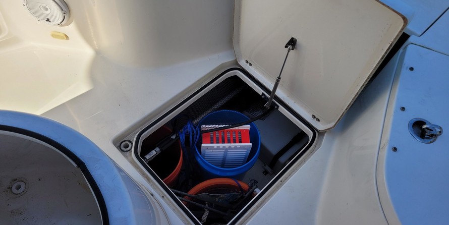 Cobia 217 center console