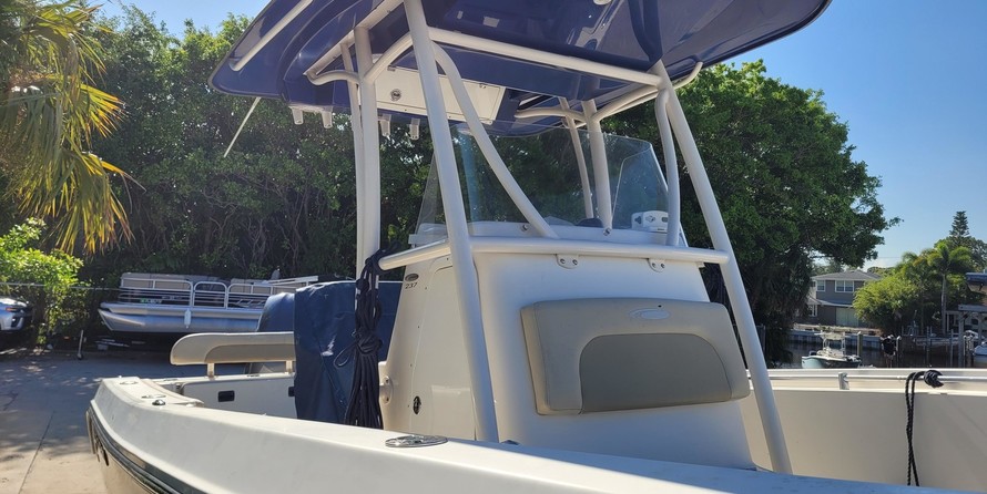 Cobia 217 center console