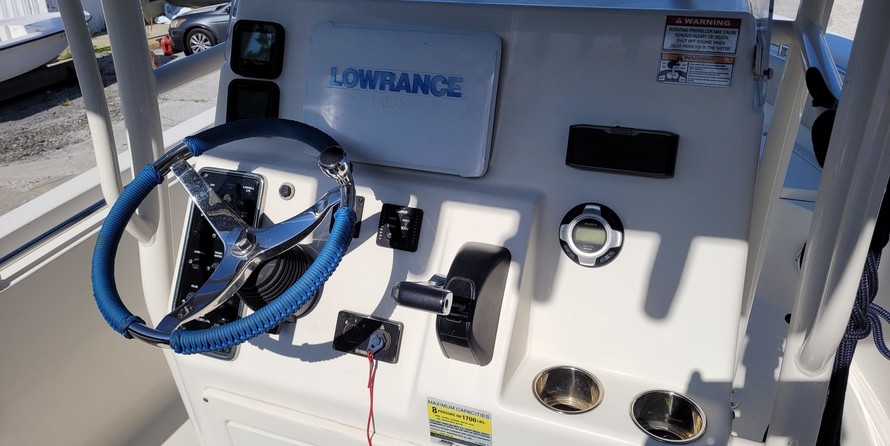 Cobia 217 center console