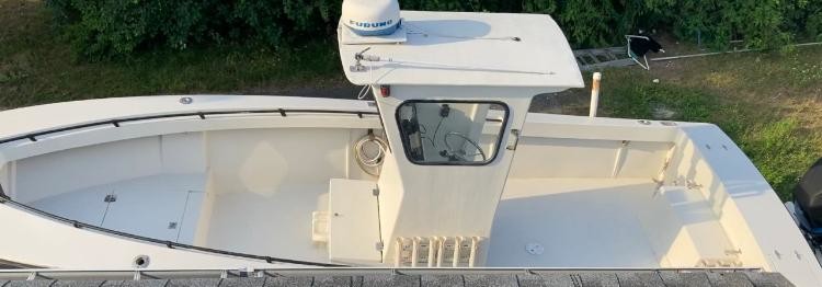 Custom carolina 28 center console
