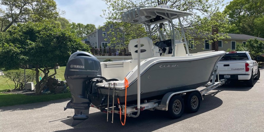 Cobia 217 center console