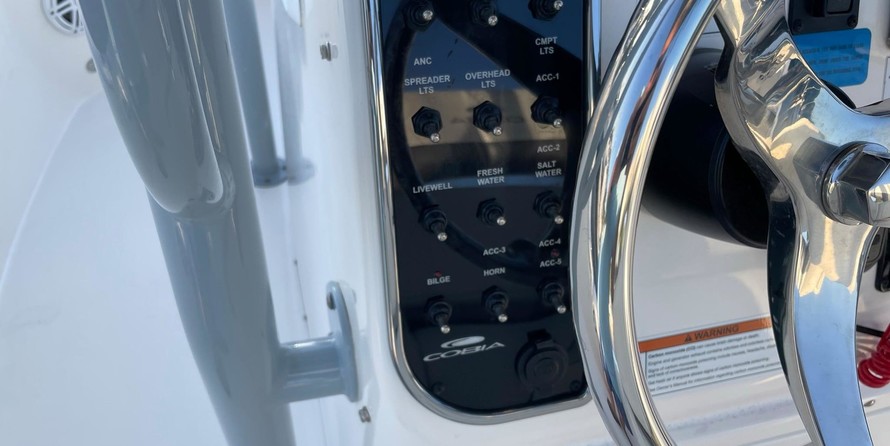 Cobia 217 center console