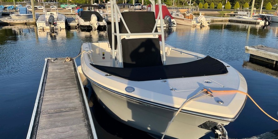 Cobia 217 center console