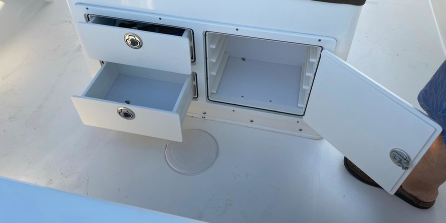 Cobia 217 center console