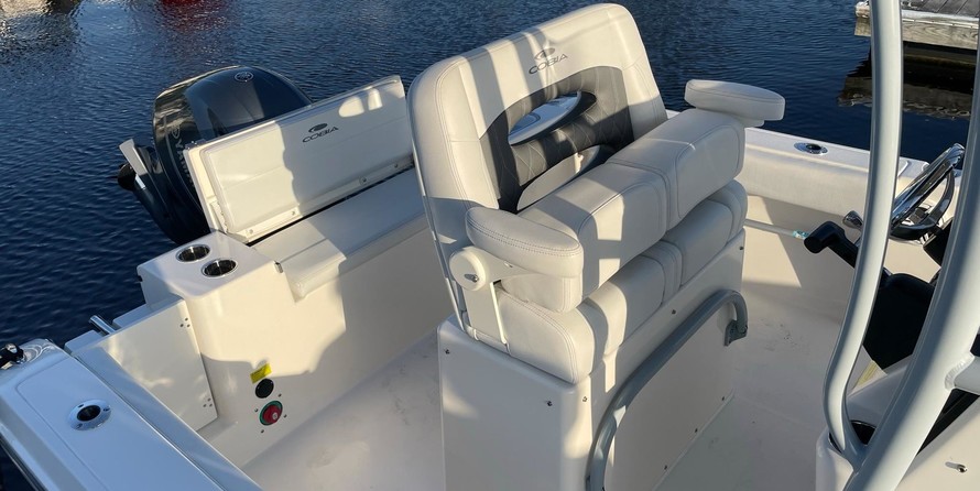 Cobia 217 center console