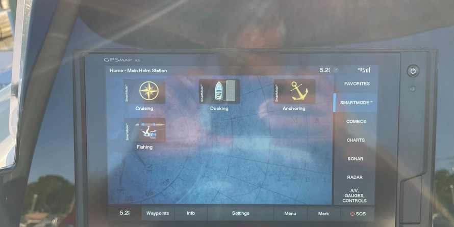 Cobia 217 center console