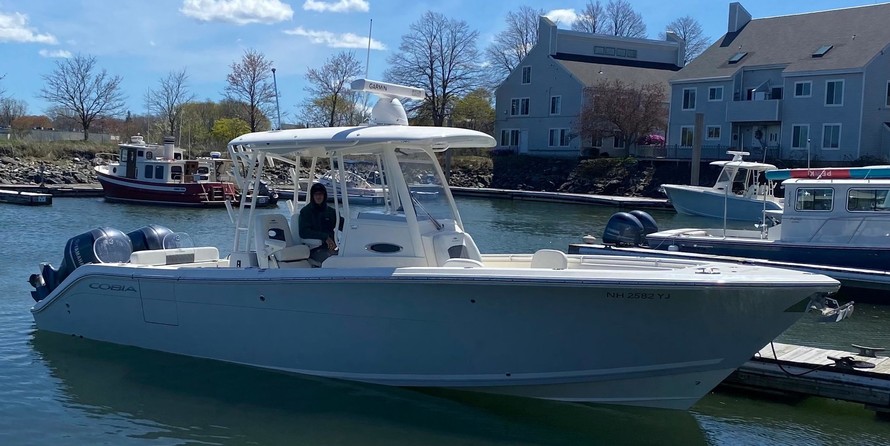 Cobia 217 center console