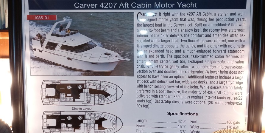 Carver AFT CABIN MOTOR YACHT