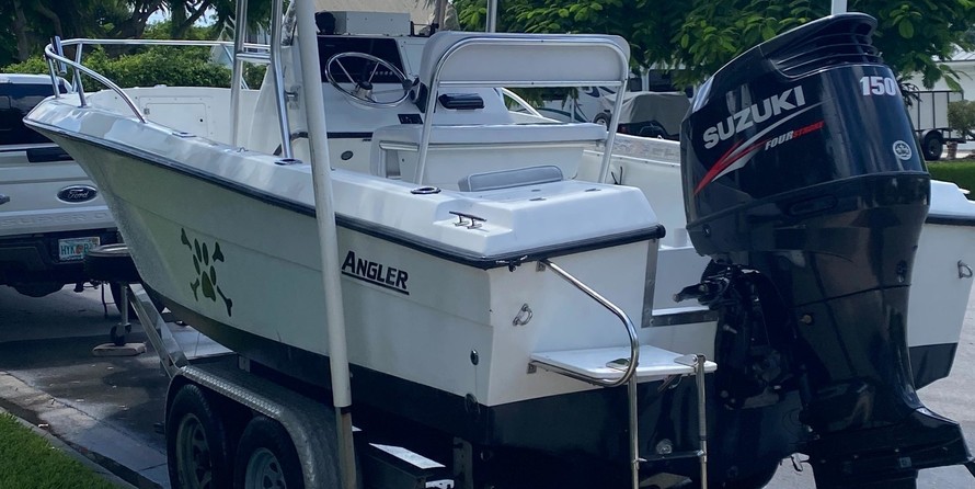 Angler Pro Boats 2900 center console