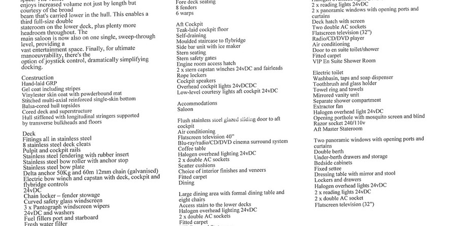 Sunseeker 73 Manhattan
