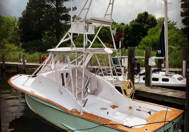 Custom carolina 28 center console