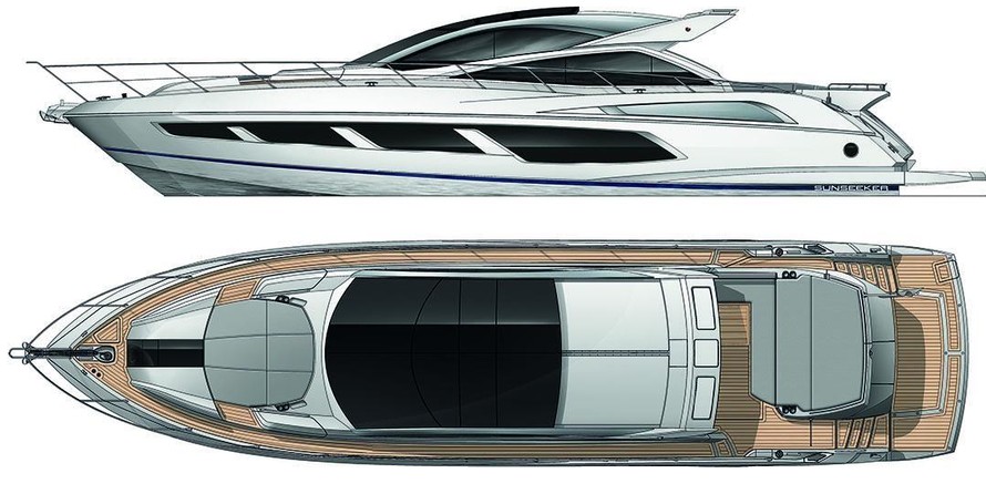 Sunseeker Predator 68