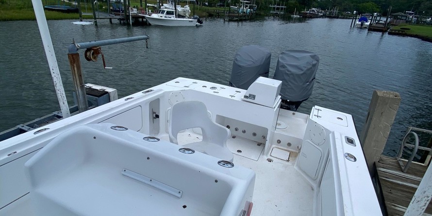 Custom carolina 28 center console