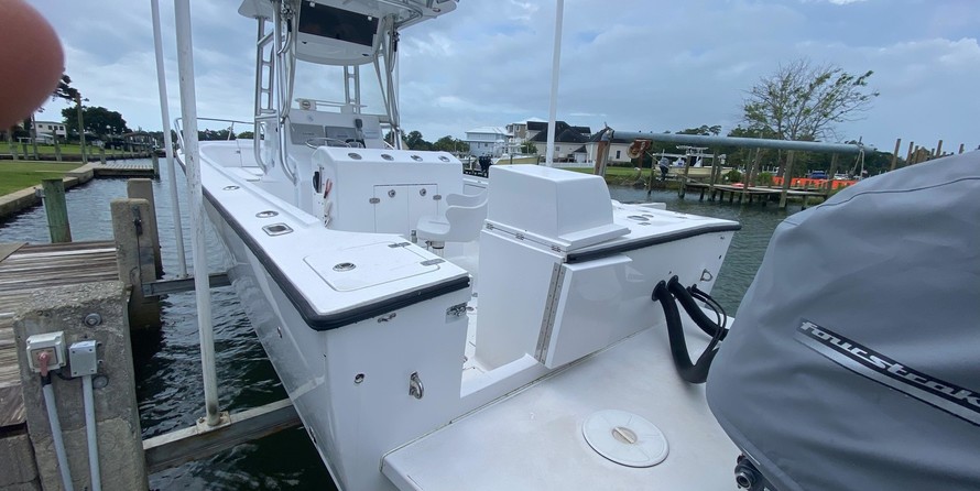 Custom carolina 28 center console