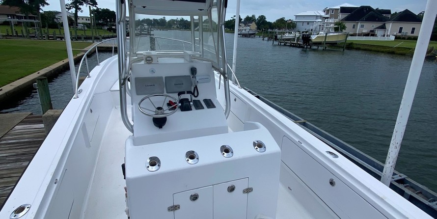 Custom carolina 28 center console