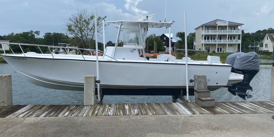 Custom carolina 28 center console