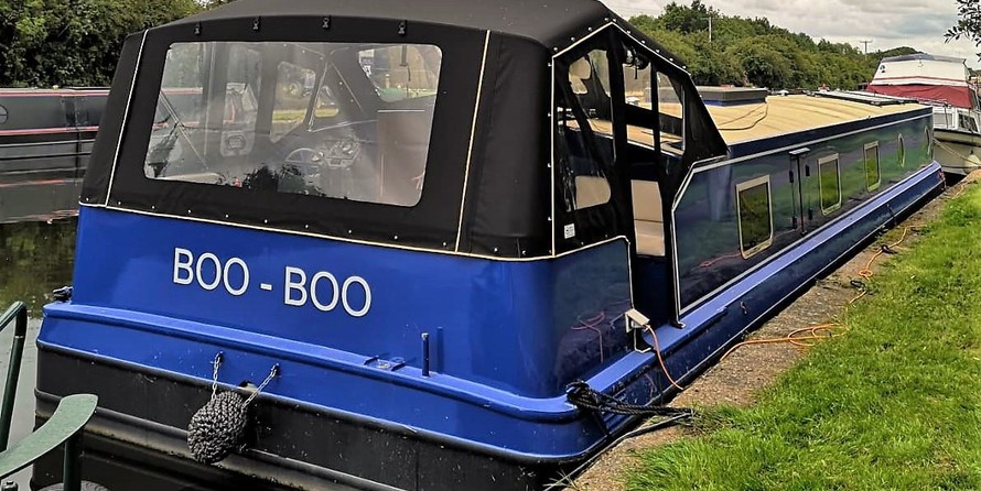 Wide beam narrowboat 65 x 12 hanbury monarch