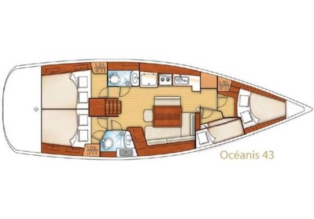 Beneteau Oceanis 43