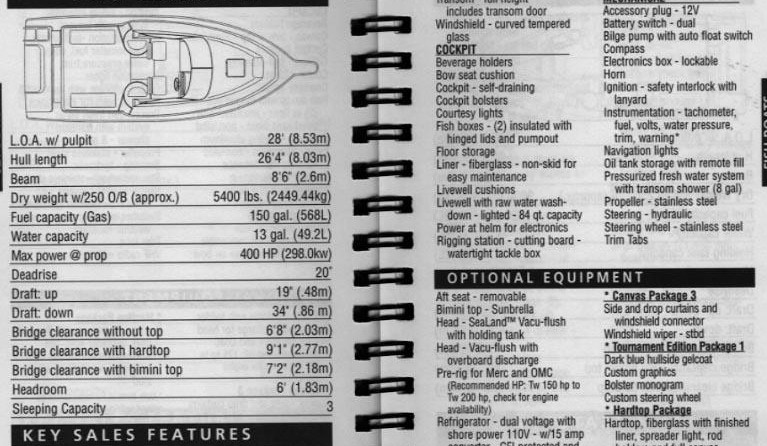 Wellcraft 290 Coastal