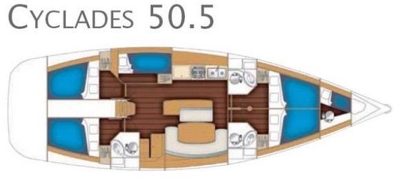 Beneteau Cyclades 50.5