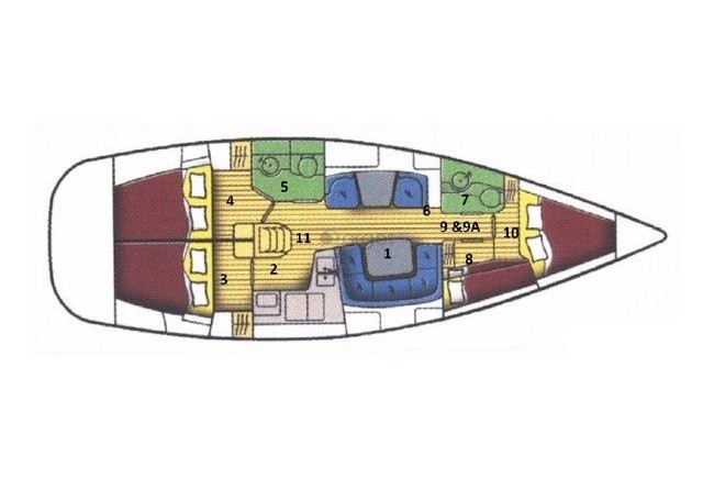 Jeanneau Sun Odyssey 43
