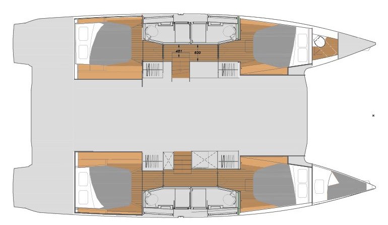 Fountaine Pajot Elba 45