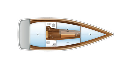 Sedna 26 swing keel