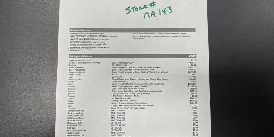 Super Air Nautique GS24