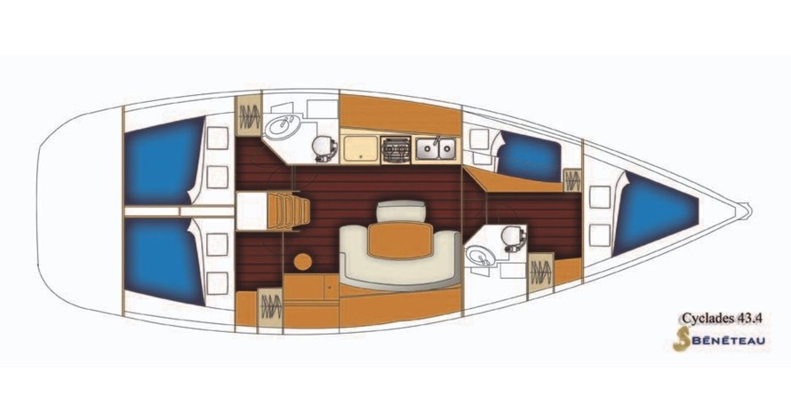 Beneteau Cyclades 43.4