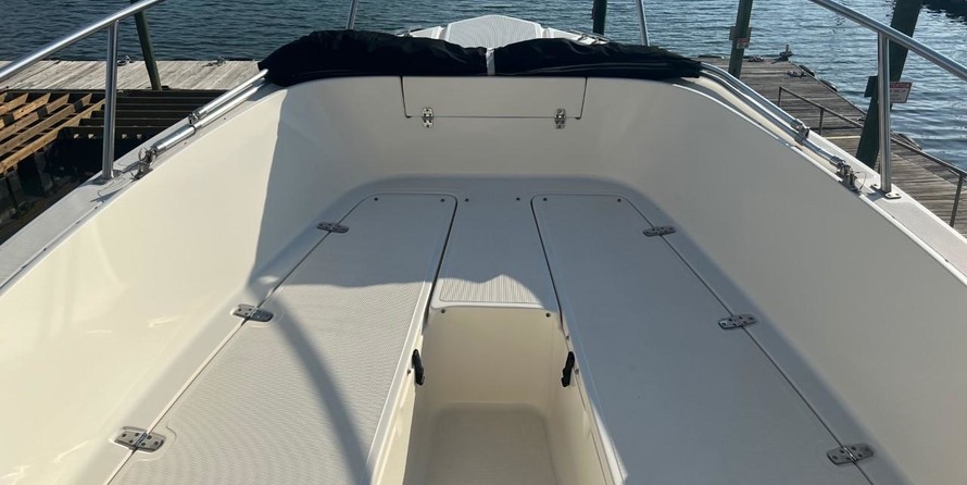 Pursuit 2870 center console