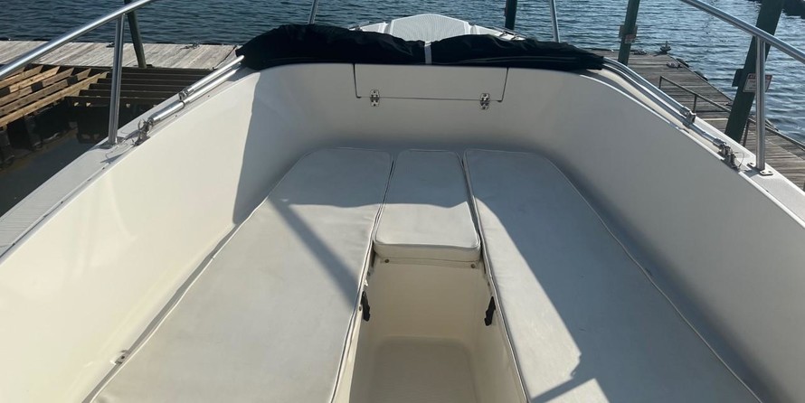 Pursuit 2870 center console