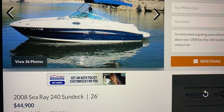 Sea Ray 240 Sundeck