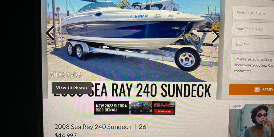 Sea Ray 240 Sundeck