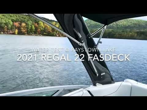 Regal 22 FasDeck