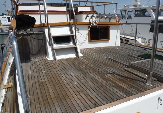 Defever 60 flush deck trawler