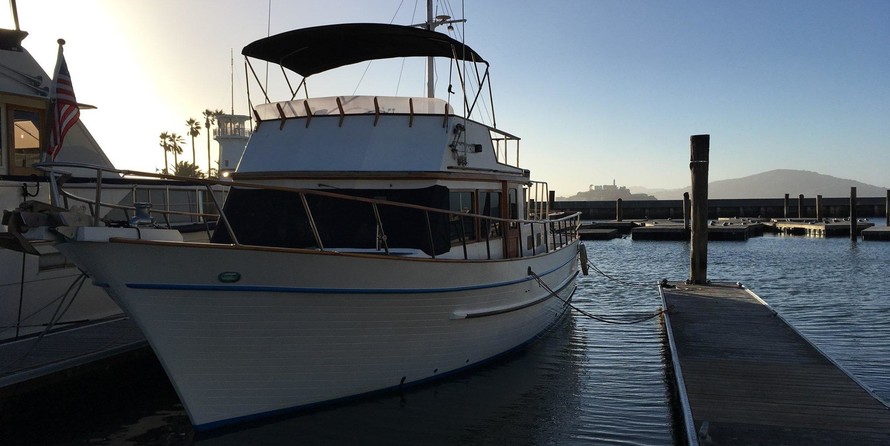 Defever 60 flush deck trawler