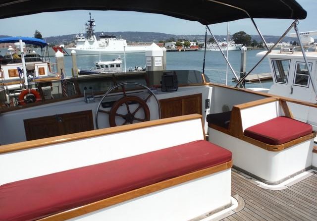 Defever 60 flush deck trawler